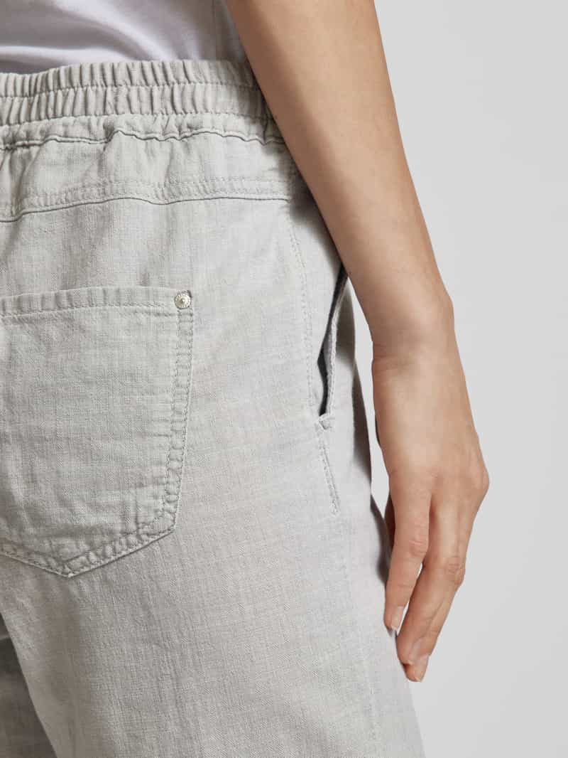 Angels Regular fit stoffen broek met elastische band model 'Linn Jump'