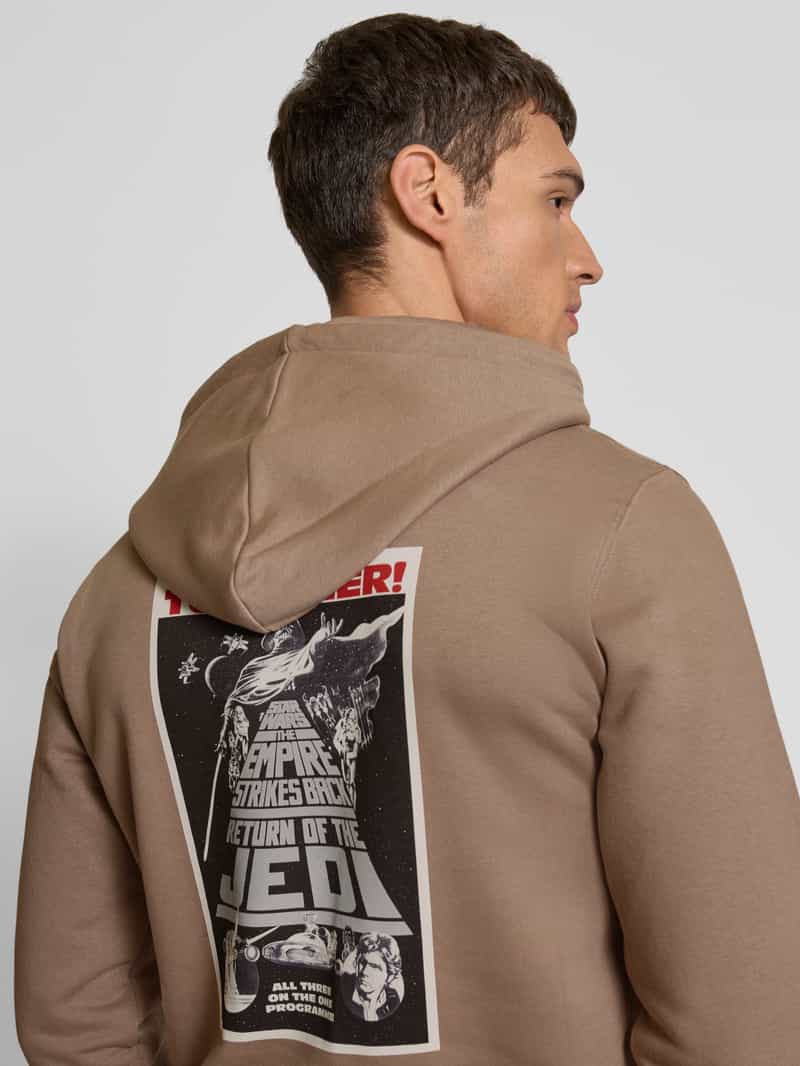 s.Oliver RED LABEL Regular fit hoodie met Starwars -artwork