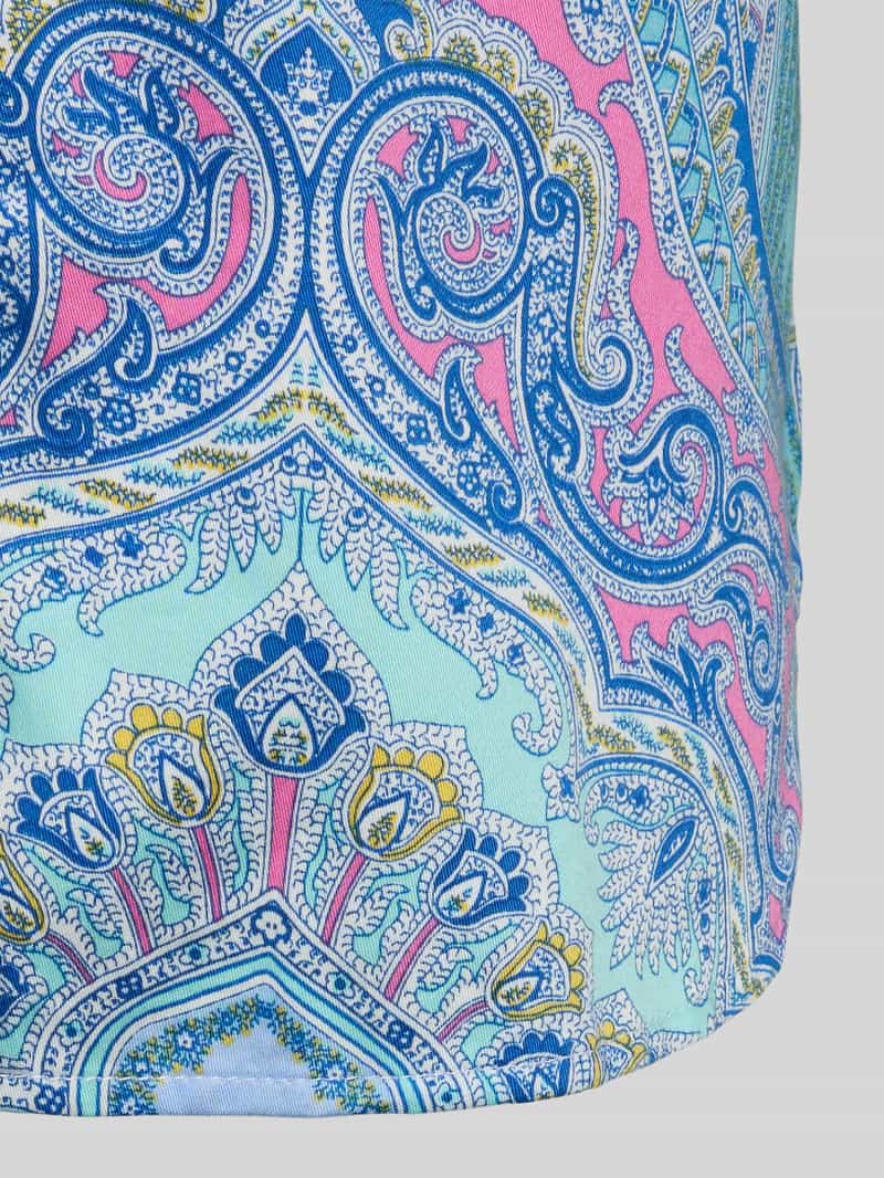 Lauren Ralph Lauren Relaxed Fit Nachthemd mit Viskose-Anteil Modell 'Notch'