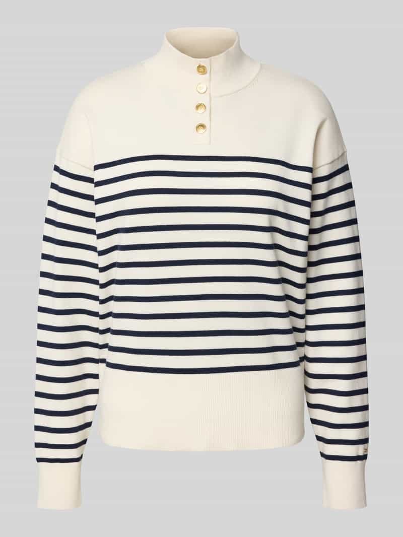 Tommy Hilfiger Regular fit pullover van katoenmix