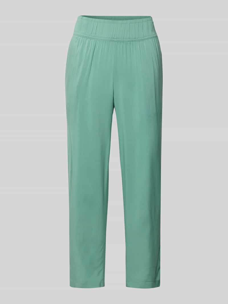 Tom Tailor Relaxed fit stoffen broek van viscosemix