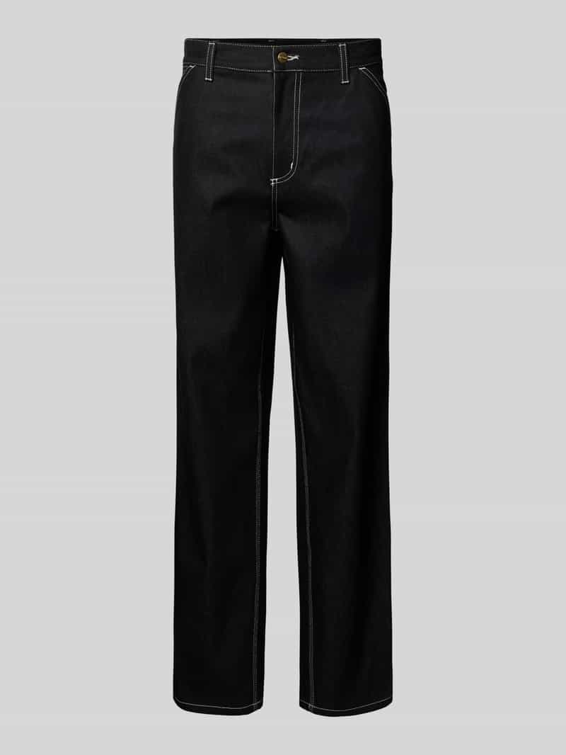 Carhartt Work In Progress Baggy fit jeans met steekzakken model 'SIMPLE PANT'