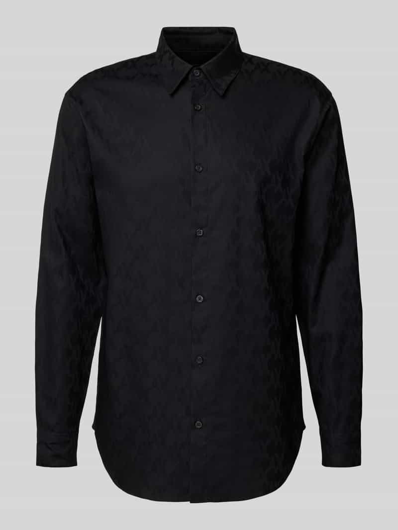 Armani Exchange Regular fit vrijetijdsoverhemd met knoopsluiting