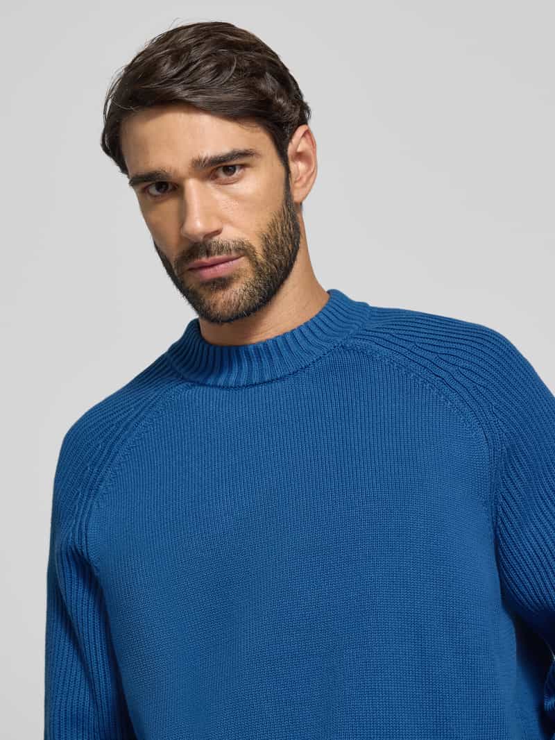 Selected Homme Regular fit gebreide pullover van puur katoen model 'DERECK'