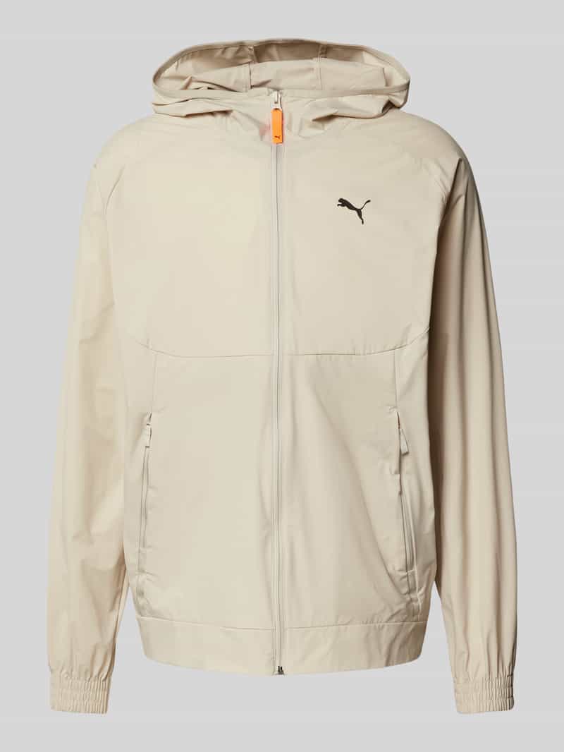 PUMA PERFORMANCE Softshell-jack met logoprint model 'PUMATECH'