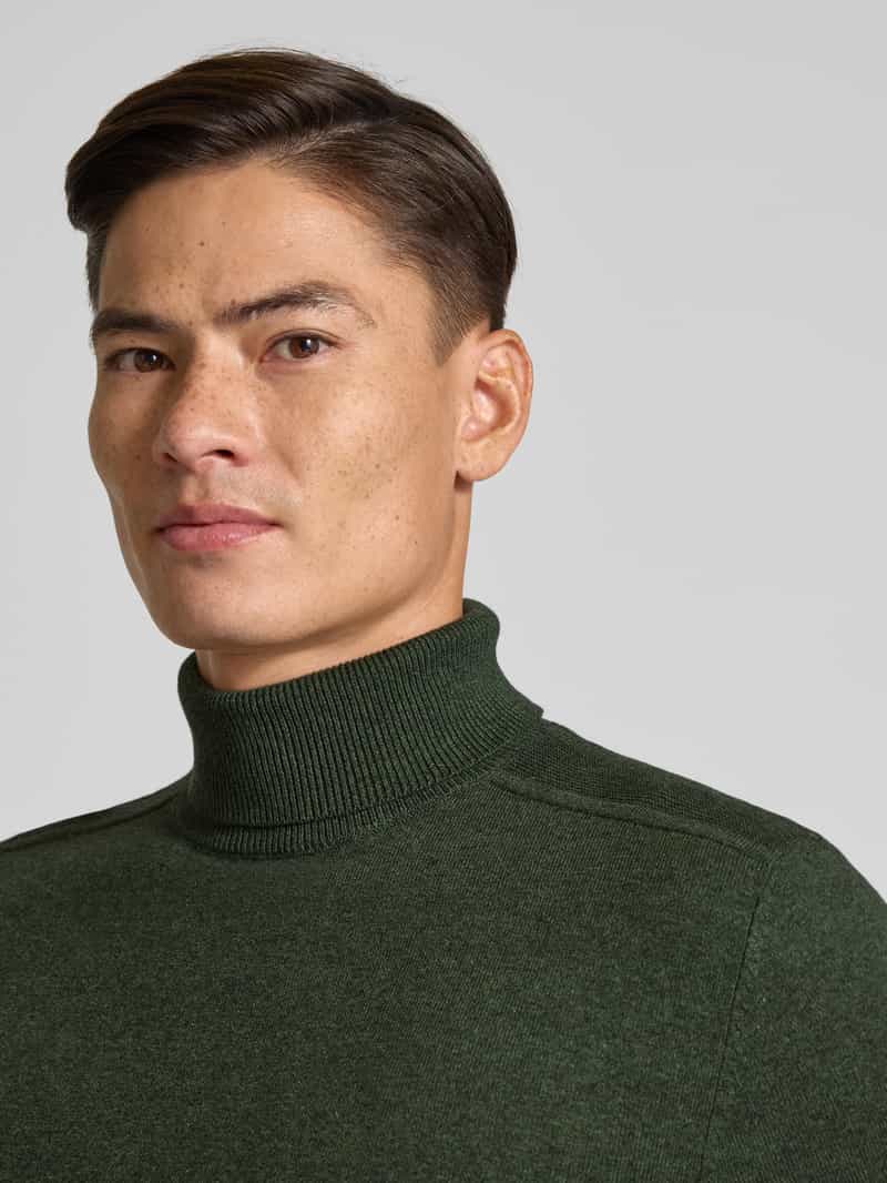 Selected Homme Regular fit gebreide pullover van puur katoen model 'BERG'