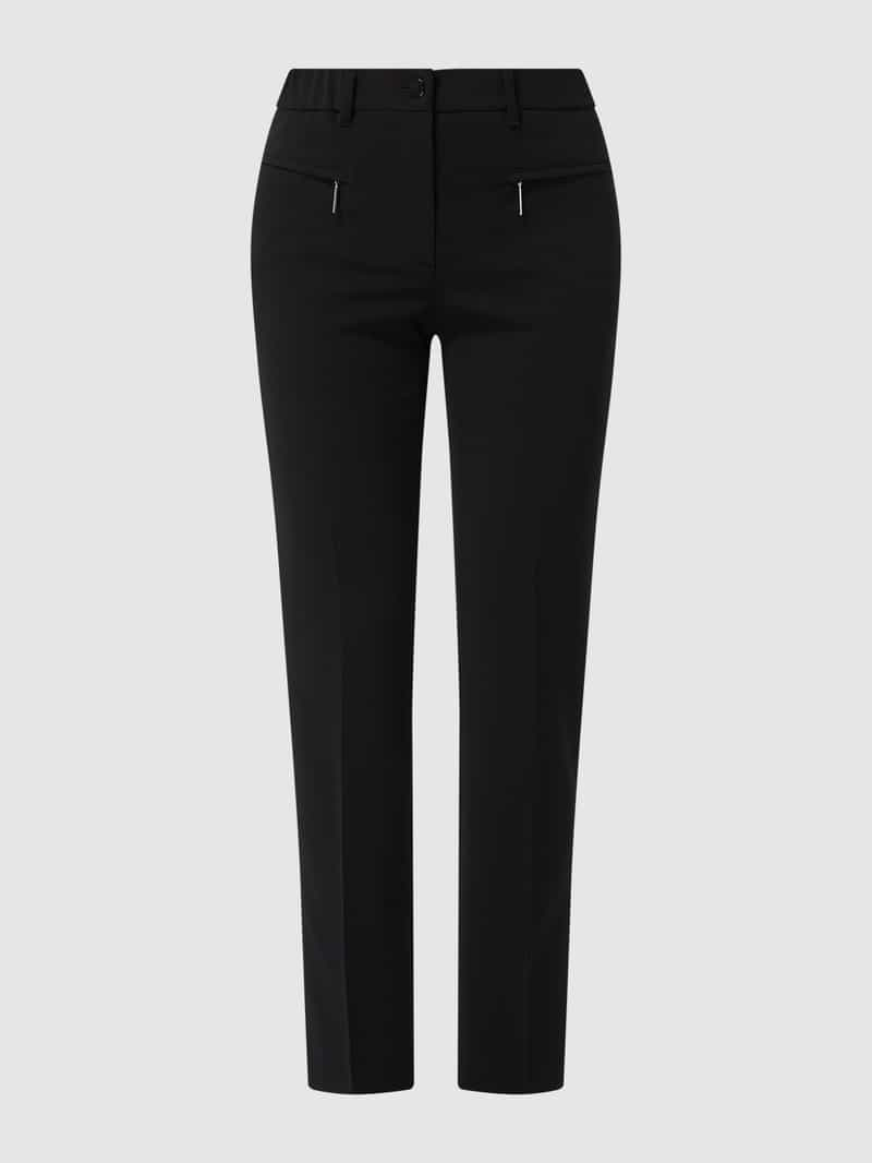 Gardeur Stoffen broek met persplooien