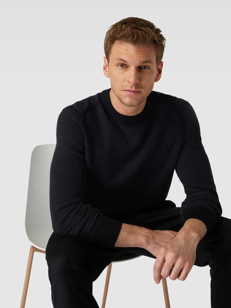 Boss Orange Gebreide pullover met raglanmouwen model 'Aquila'