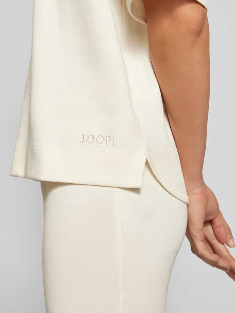 Joop! Oversized T-shirt met labelstitching