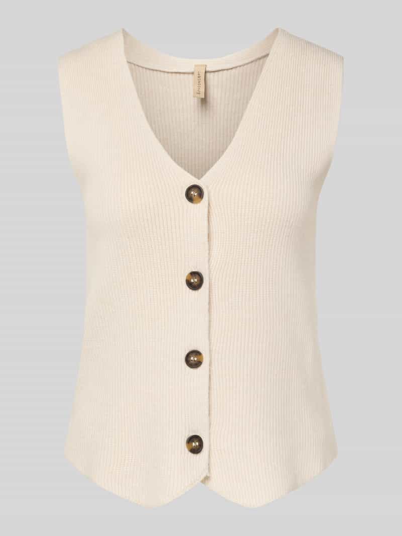 Soyaconcept Gilet met V-hals model 'KANITA'