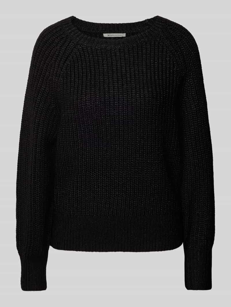 Tom Tailor Denim Regular fit gebreide pullover met lichte ballonmouwen
