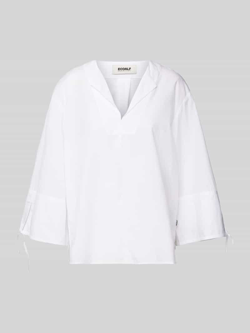 ECOALF Relaxed fit blouse met V-hals model 'JENAALF'