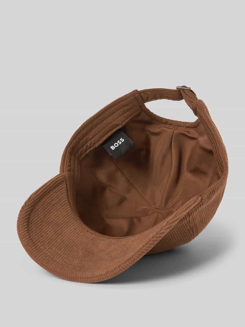 Boss Baseballpet van corduroy model 'ZED'