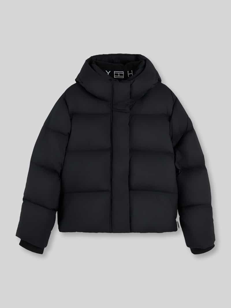 Tommy Hilfiger Regular fit donsjack met capuchon