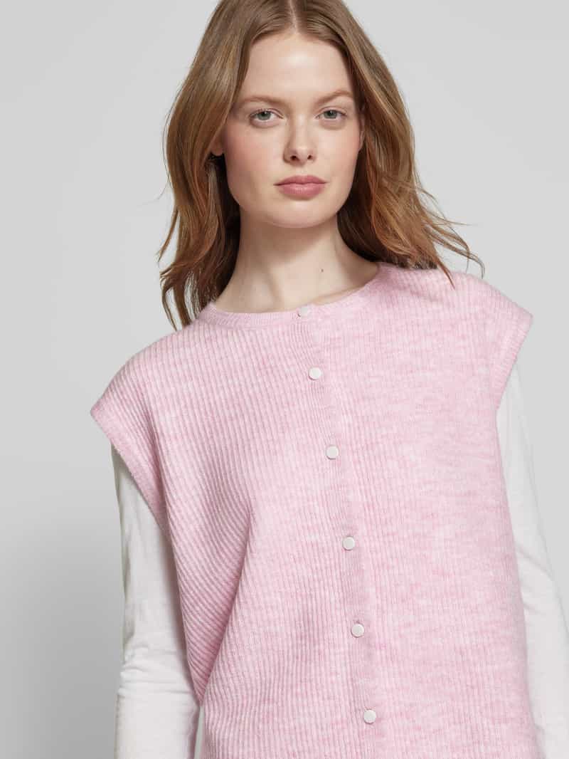 NEO NOIR Mouwloos vest met ronde hals model 'Everest'