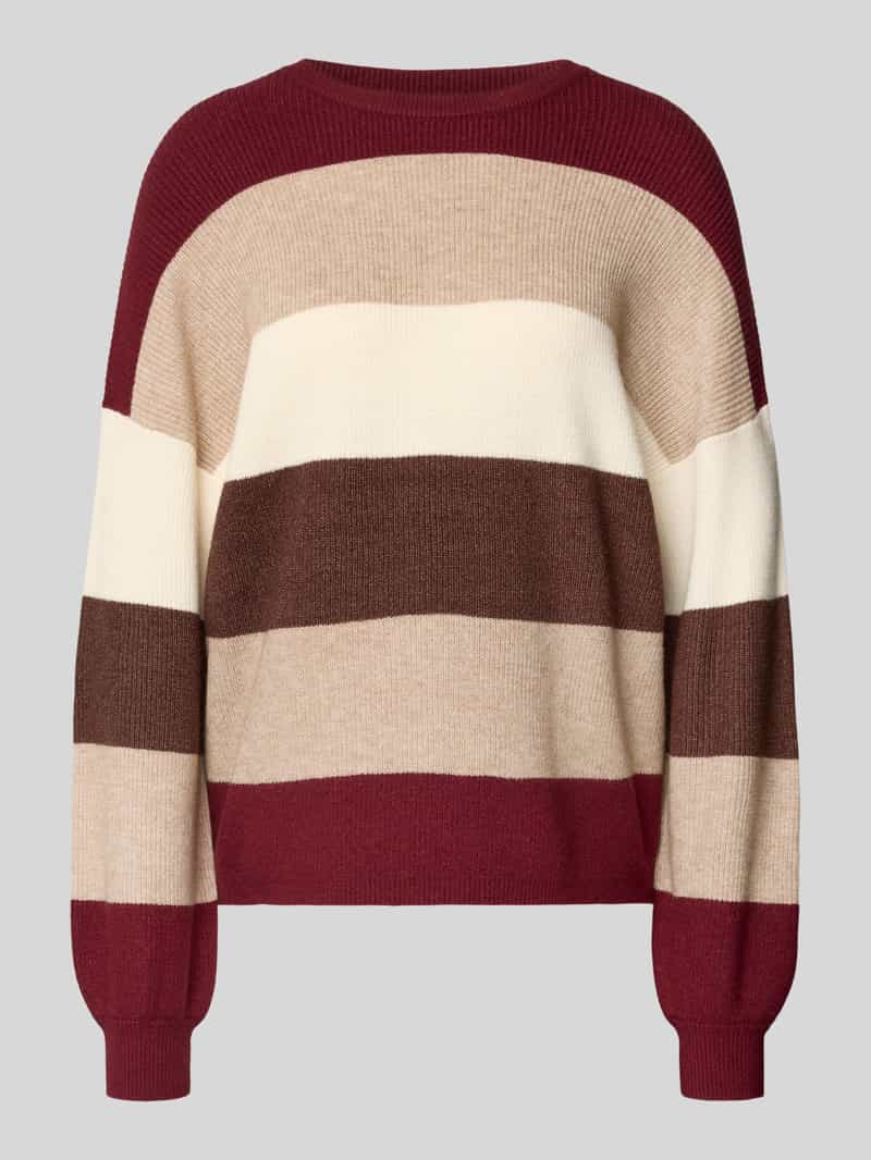Only Loose fit gebreide pullover van viscosemix model 'ATIA'