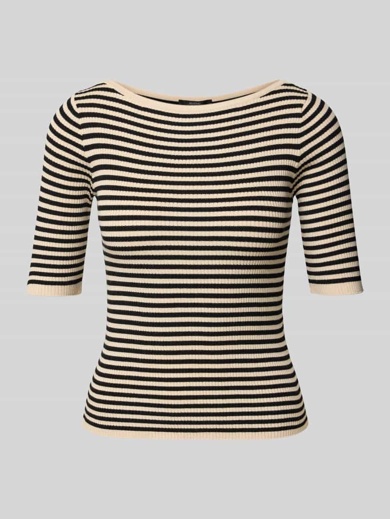 Weekend Max Mara Slim fit gebreide pullover van viscosemix model 'WASER'
