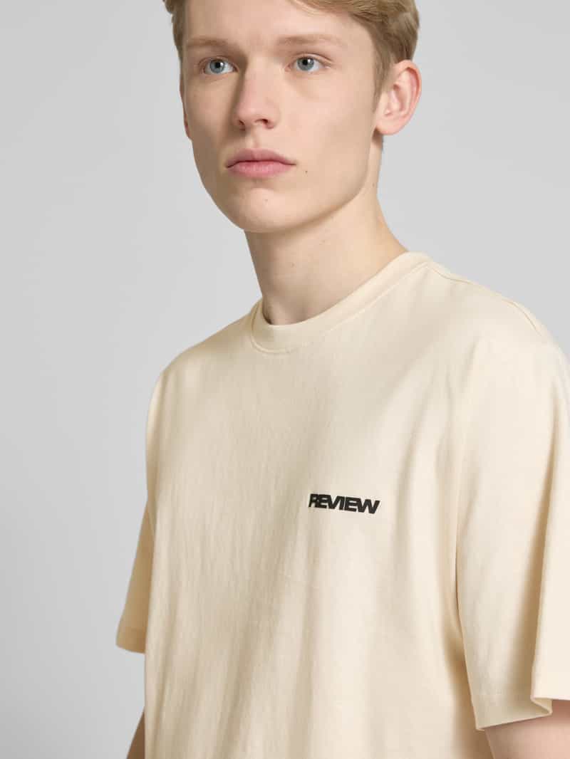 REVIEW T-shirt met ronde hals