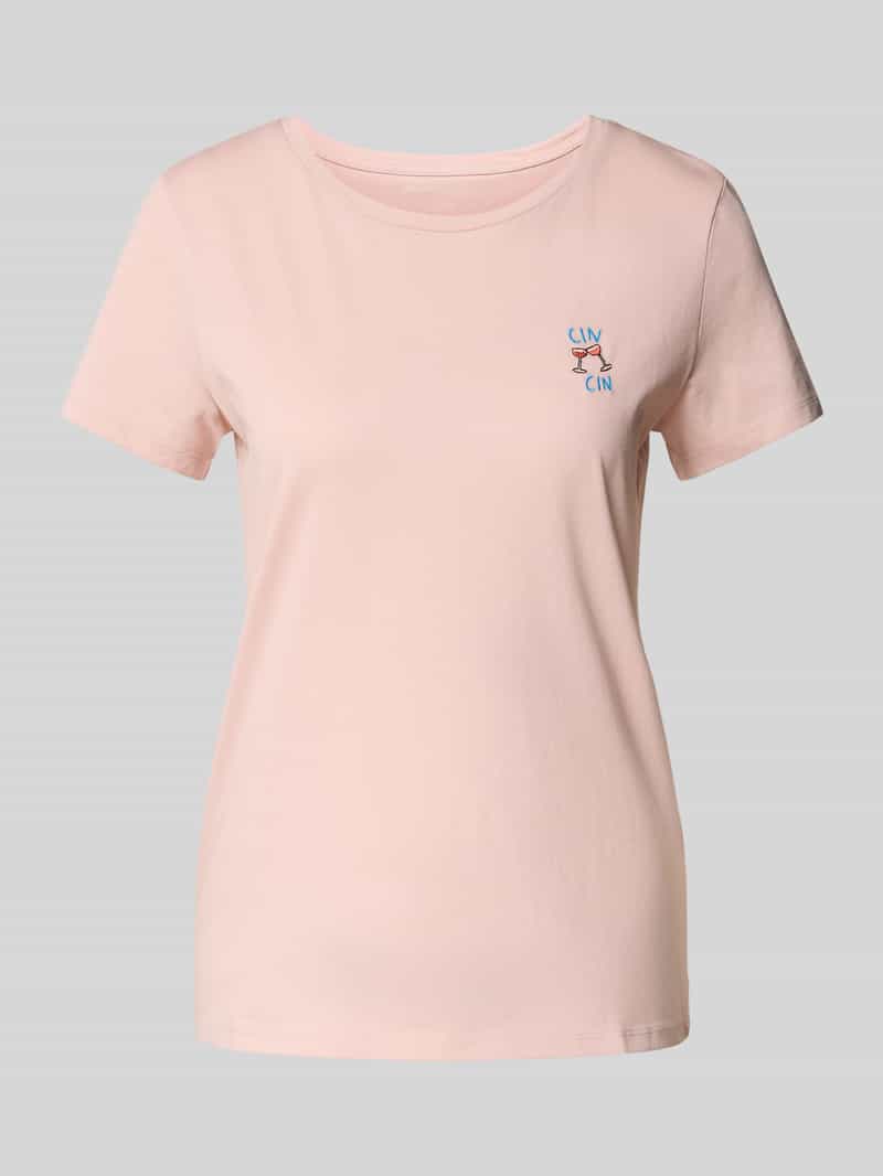 Tom Tailor Denim Regular fit T-shirt van puur katoen