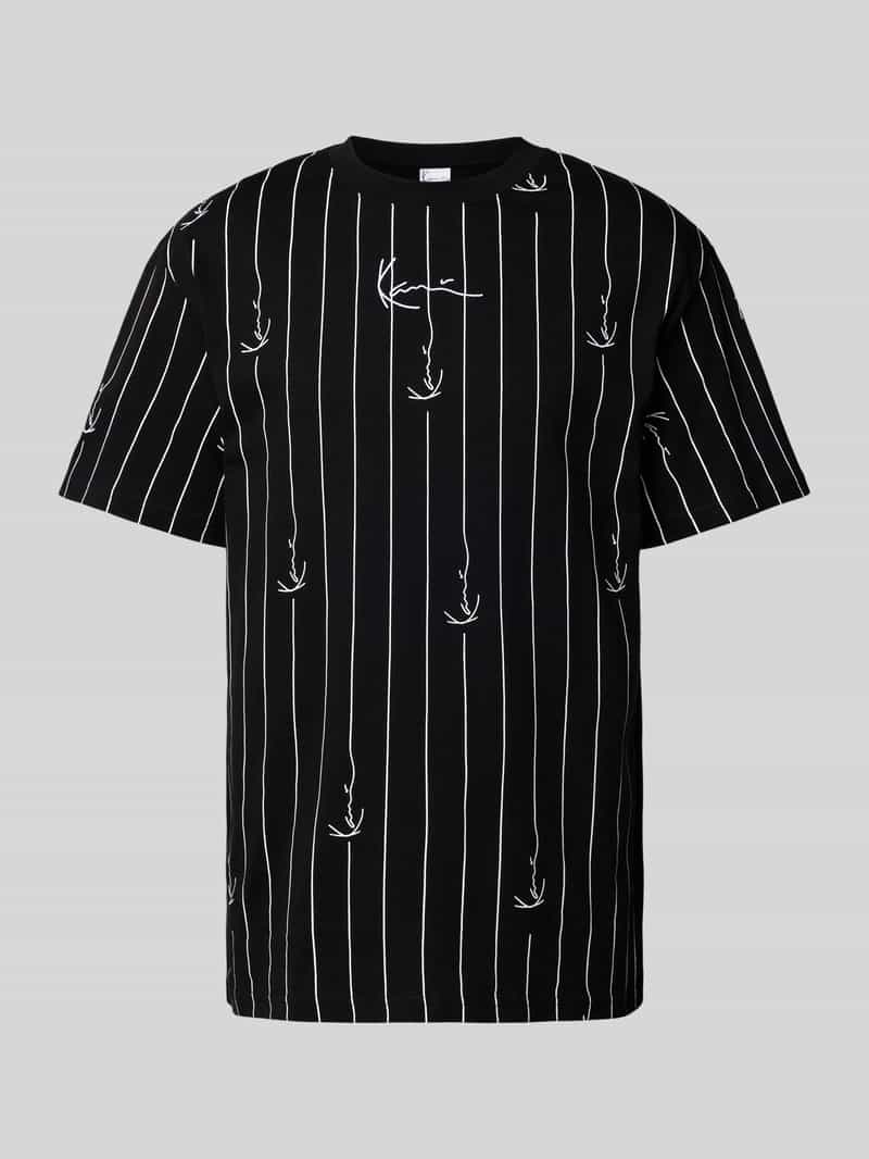 Karl Kani T-shirt met labelstitching