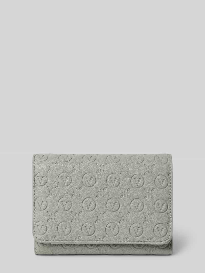 VALENTINO BAGS Portemonnee met all-over reliëflogo model 'Samba'
