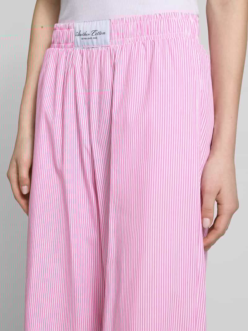 ANOTHER COTTON LAB Wide leg pyjamabroek met steekzakken