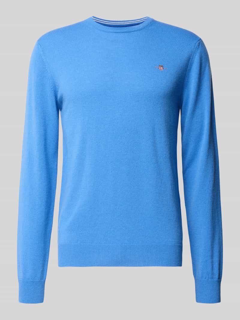 Gant Gebreide pullover met ribboorden