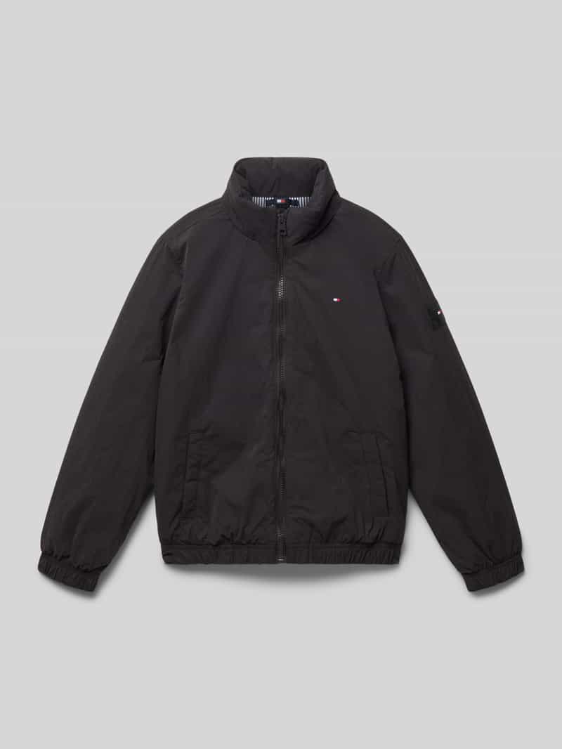 Tommy Hilfiger Teens Regular fit bomberjack met verborgen capuchon