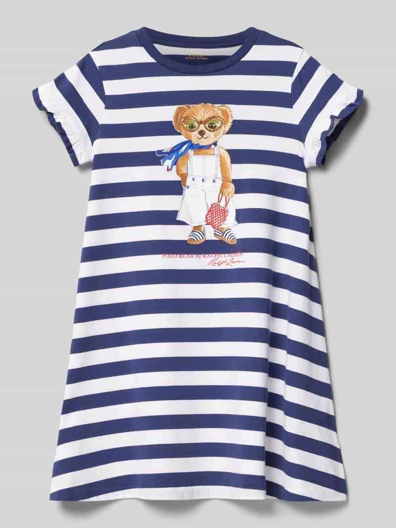 Polo Ralph Lauren Kids Jurk met labelprint