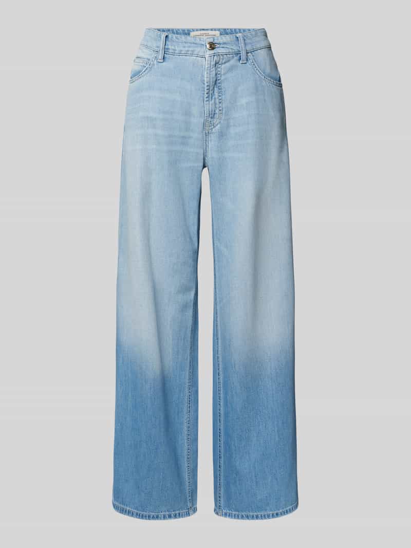 CAMBIO Wide leg jeans in verkorte pasvorm model 'PALAZZO'
