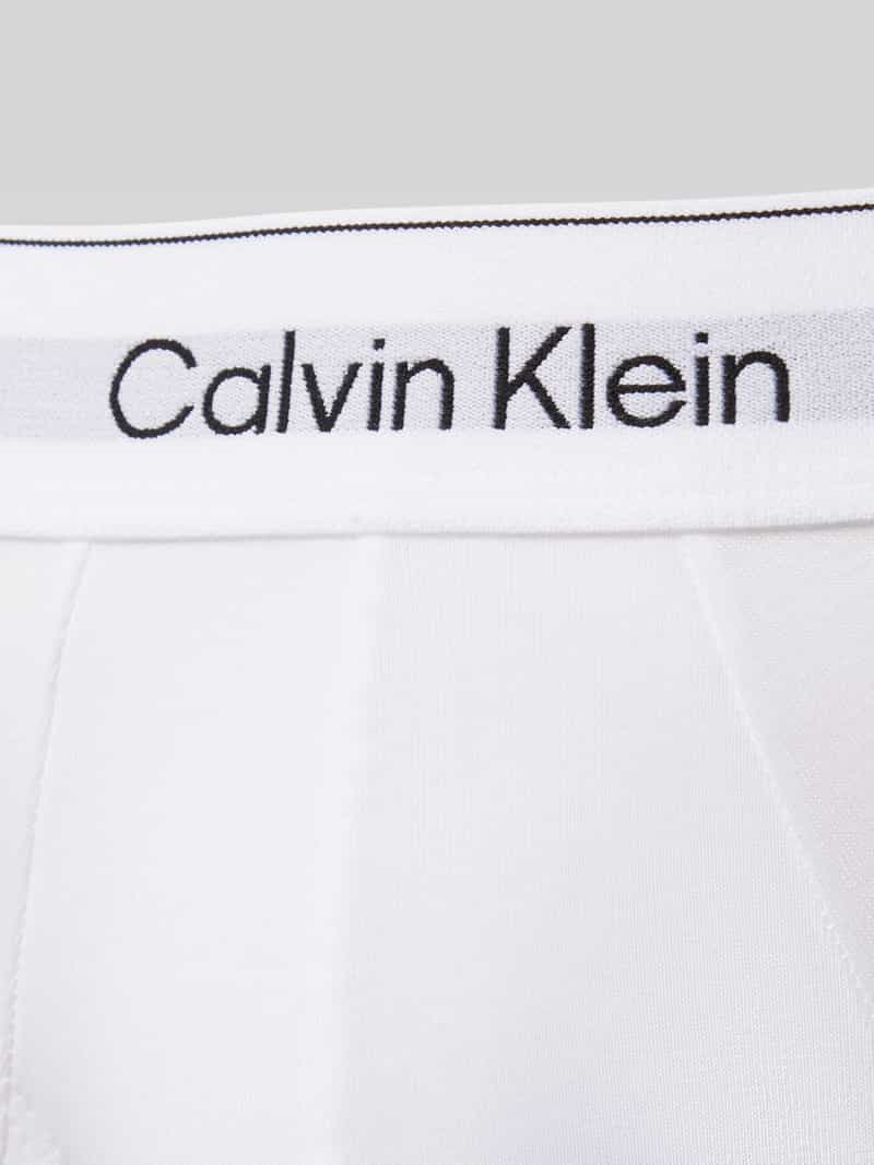 Calvin Klein Underwear Slip met elastische band met label in een set van 3 stuks