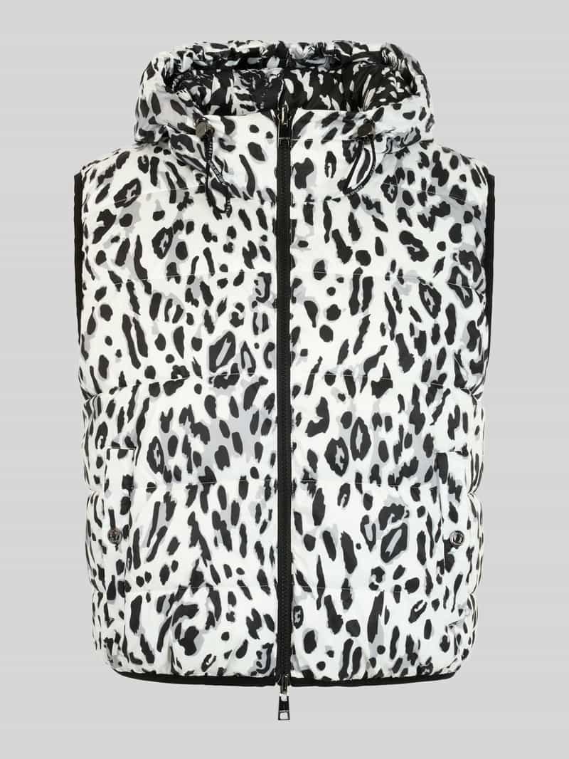 Marc Cain Regular fit bodywarmer met aan twee kanten draagbaar