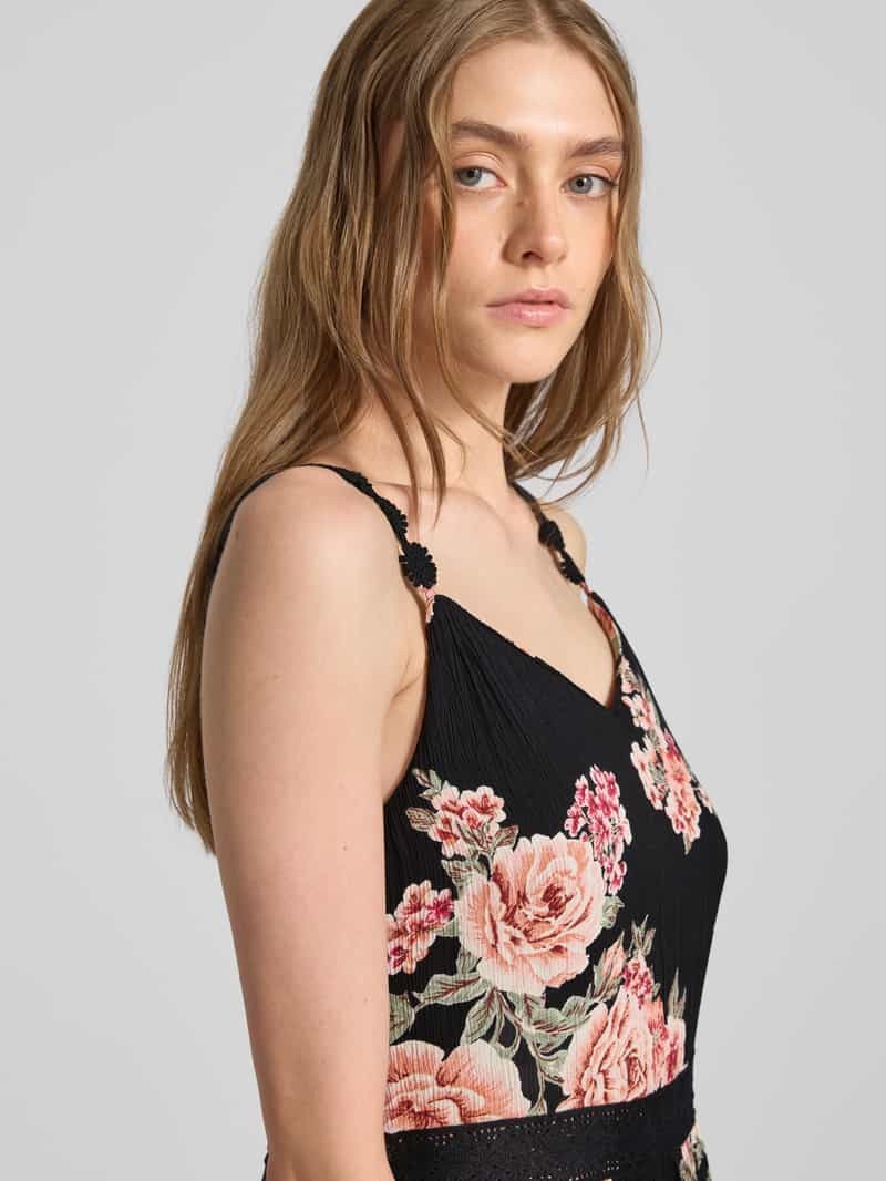 Only Getailleerde mini-jurk van pure viscose model 'KARMEN'