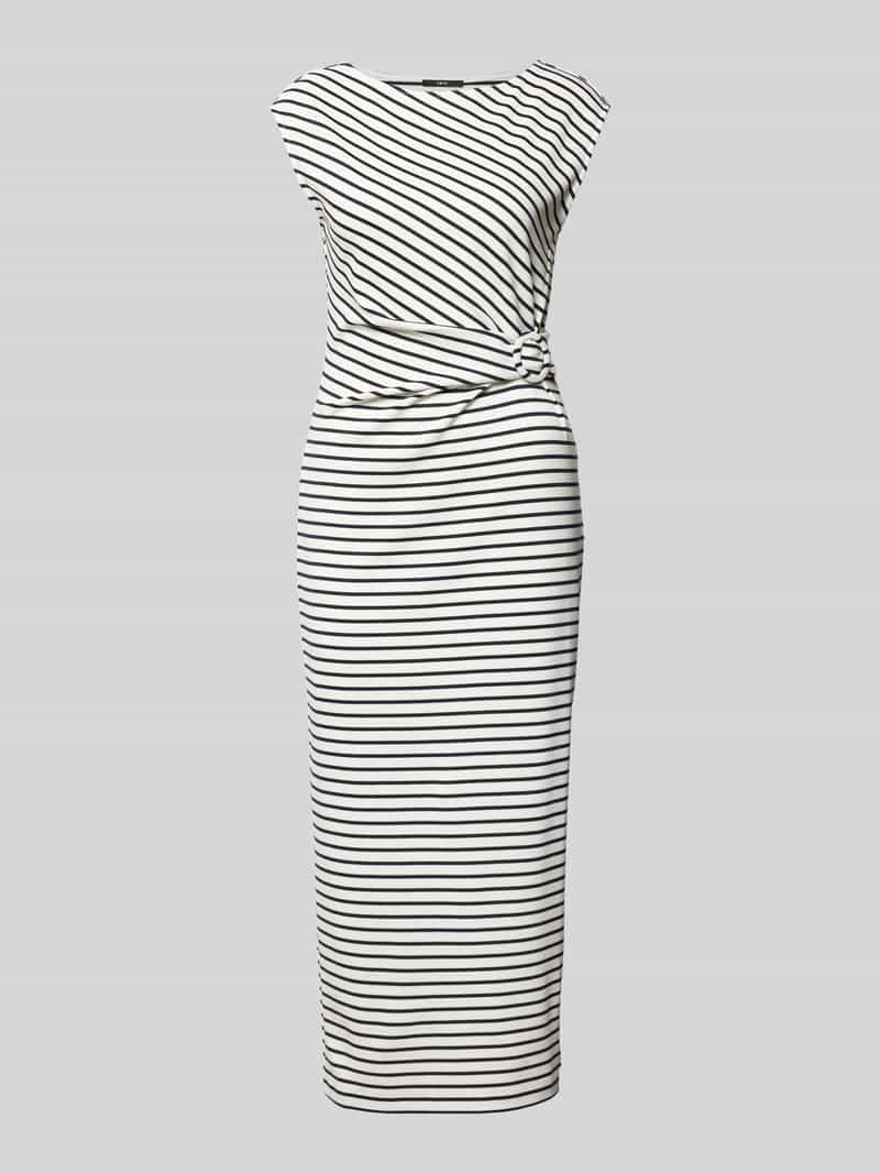 Zero Midi-jurk met streepmotief