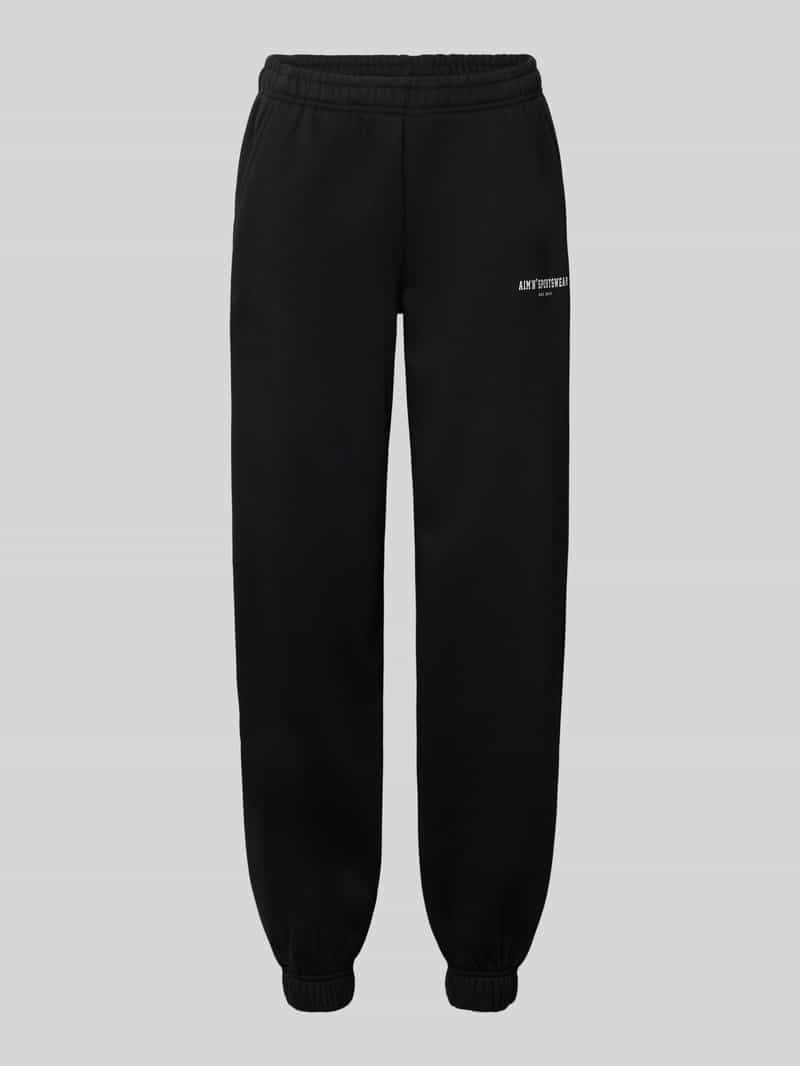 Sweatbroek met logoprint