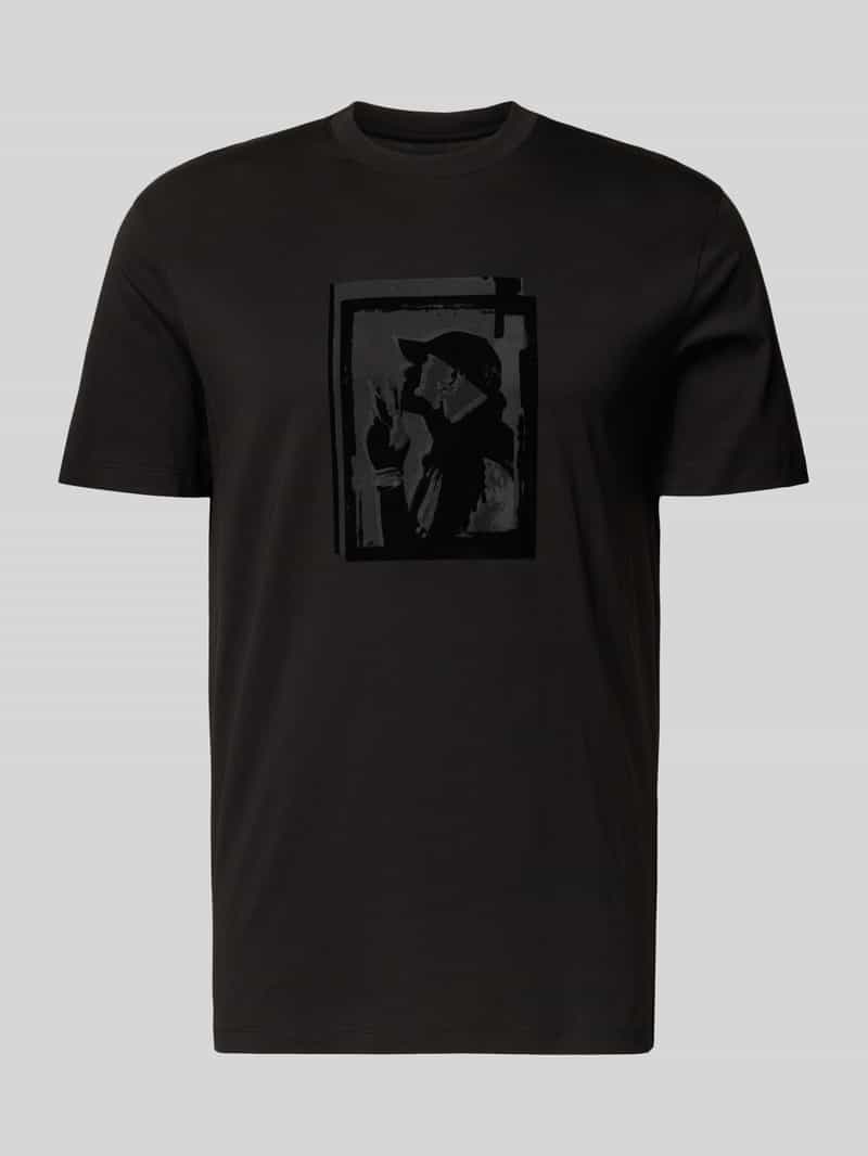Armani Exchange T-shirt met motiefprint