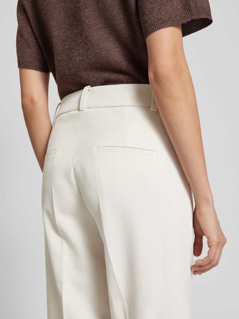 CAMBIO Straight leg stoffen broek met verkort model 'CALIFORNIA'