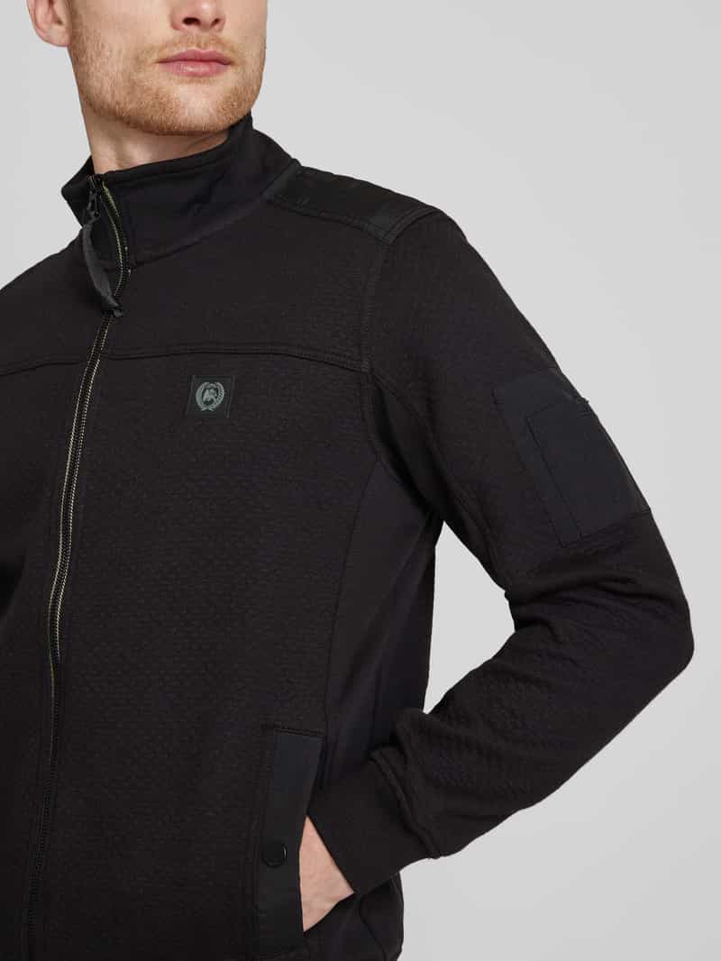 Lerros Sweatjack met structuurmotief