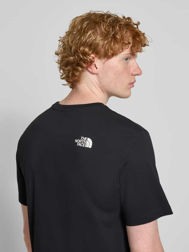 The North Face T-shirt met labelprint