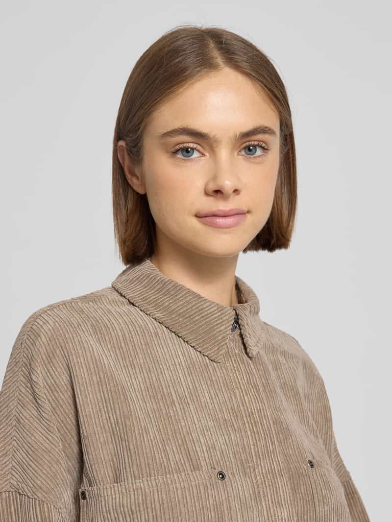 Only Loose fit overhemdblouse met borstzakken model 'JANINE-RAI'