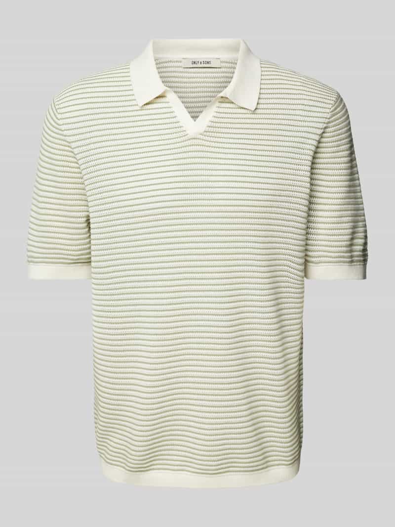 Only & Sons Poloshirt met ribboorden model 'KIAN'