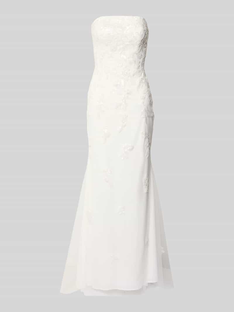 luxuar Bruidsjurk in off shoulder-look