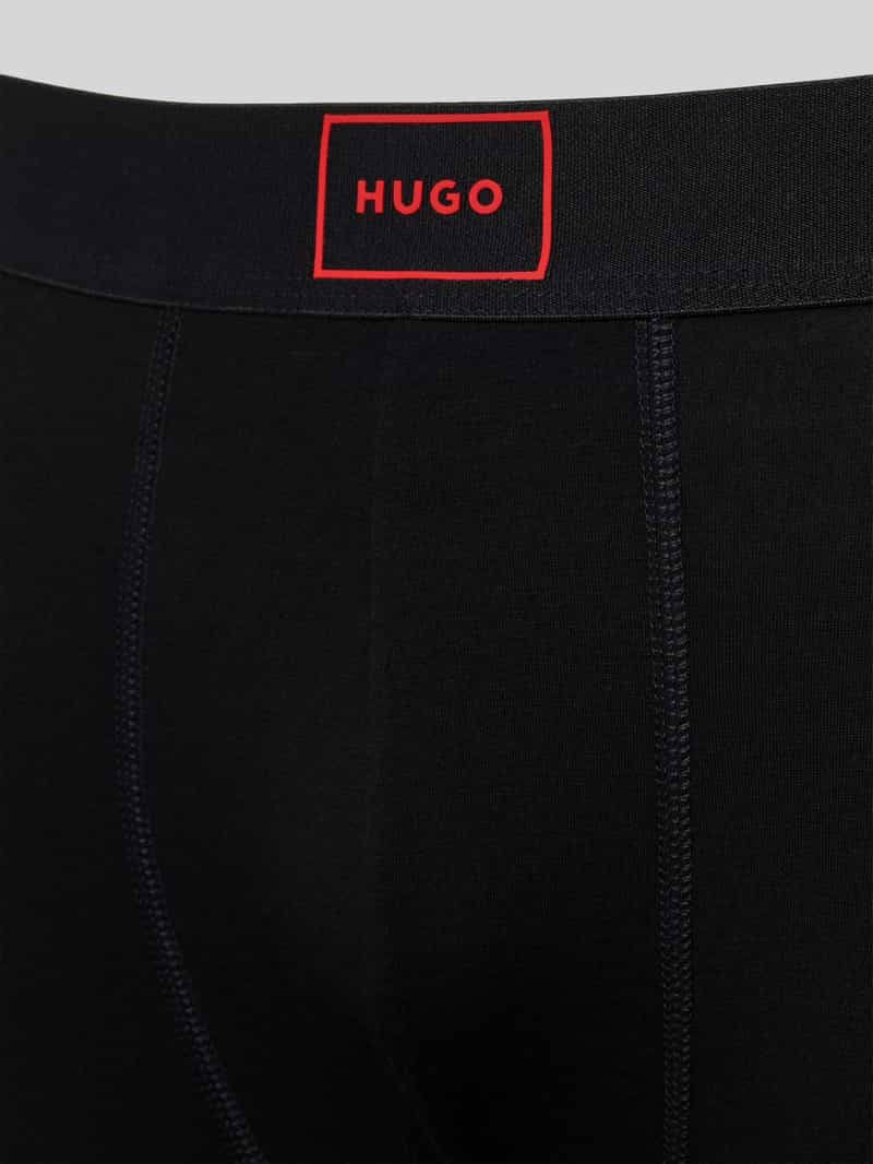 HUGO Lange onderbroek van een katoenmix model 'LONG JOHN'