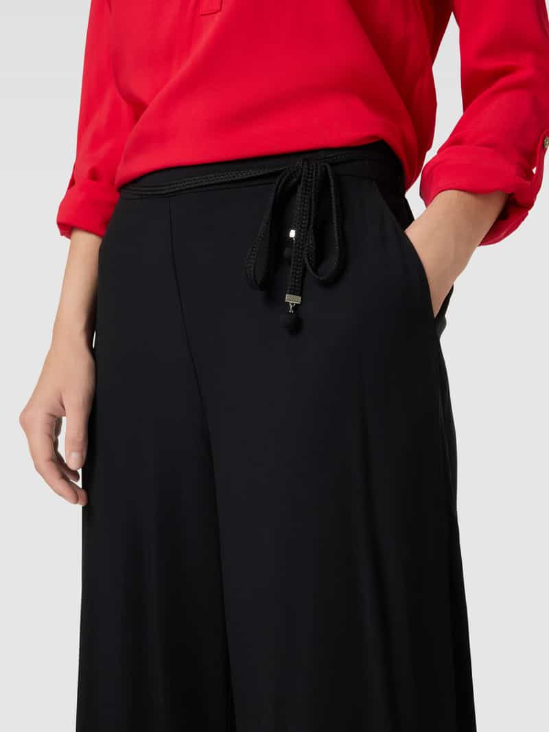Zero Stoffen broek met tunnelkoord