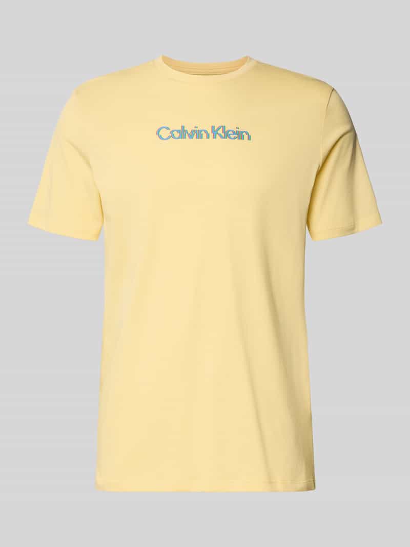 Calvin Klein Jeans Regular fit T-shirt met logoprint model 'Class'