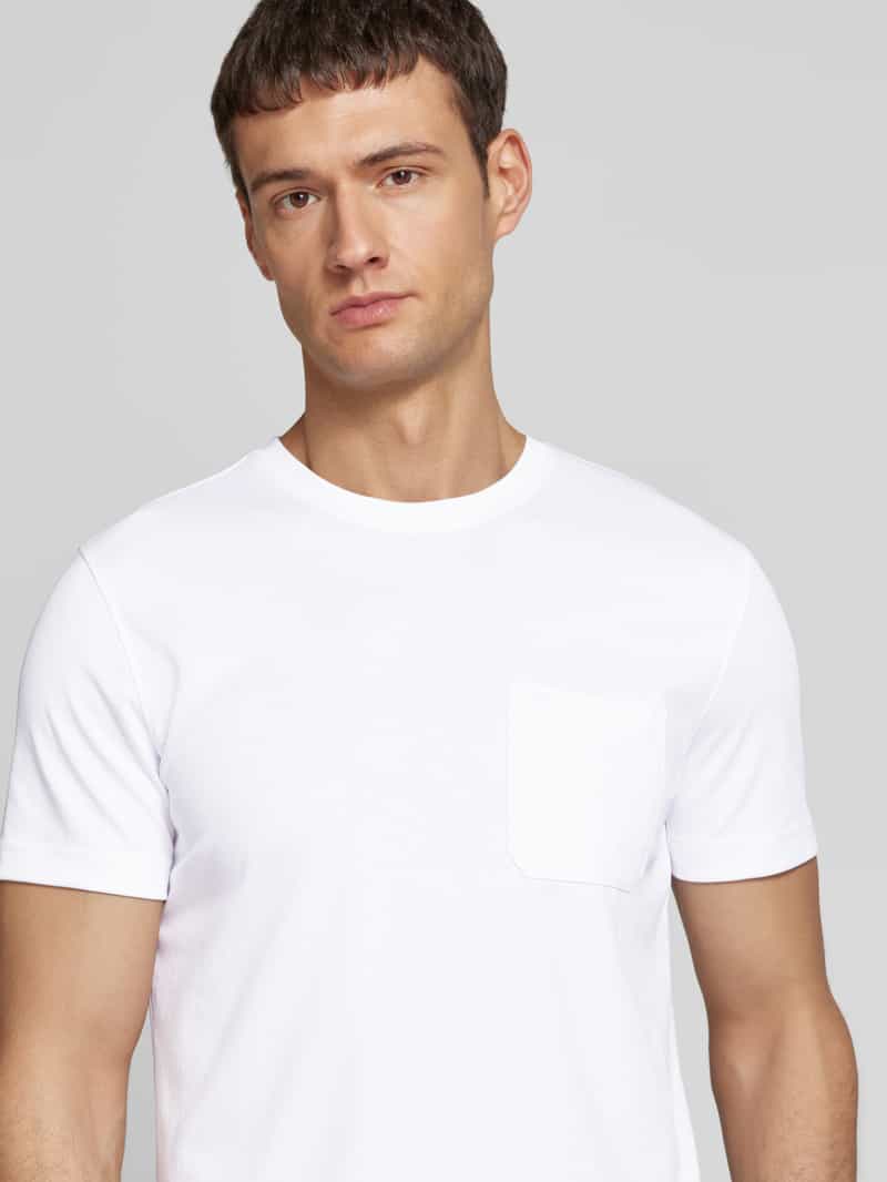 Christian Berg Men T-shirt met borstzak