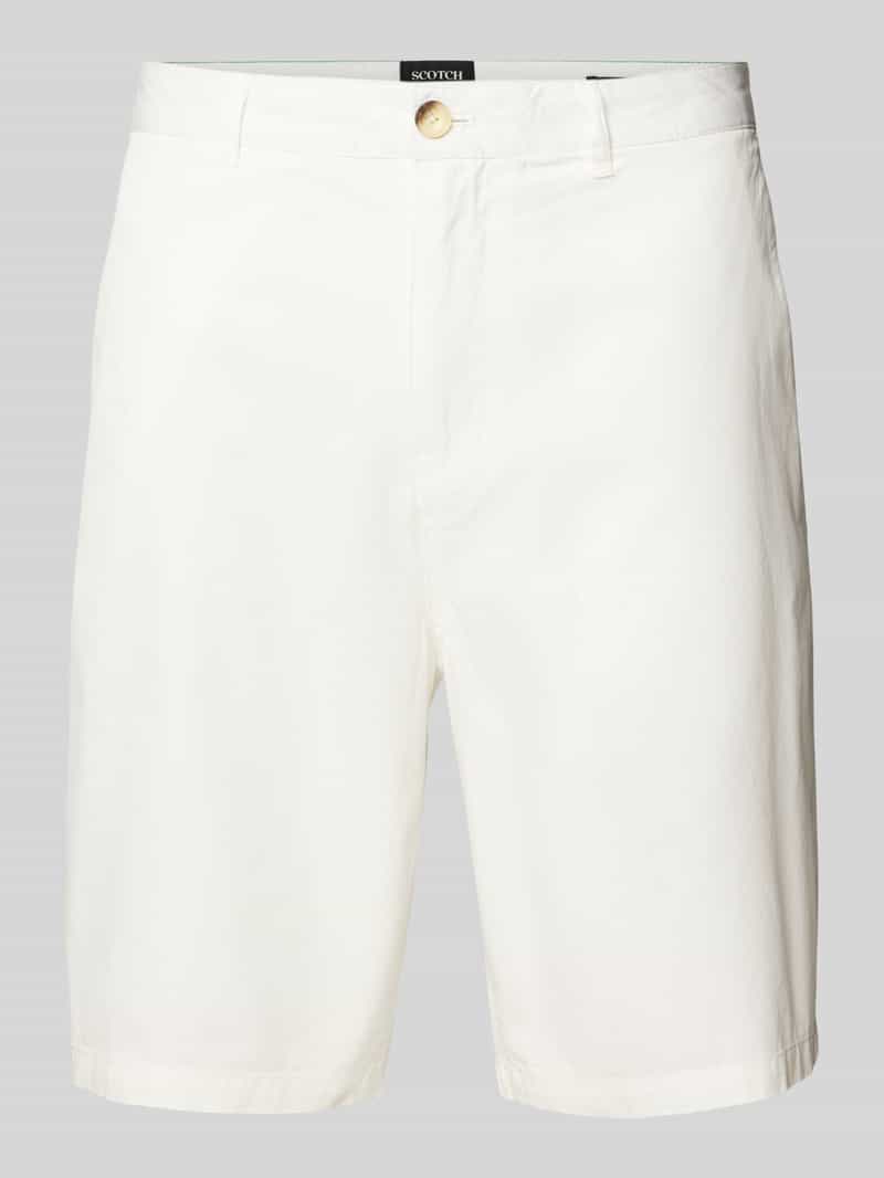 Scotch & Soda Bermuda in effen design model 'STUART'