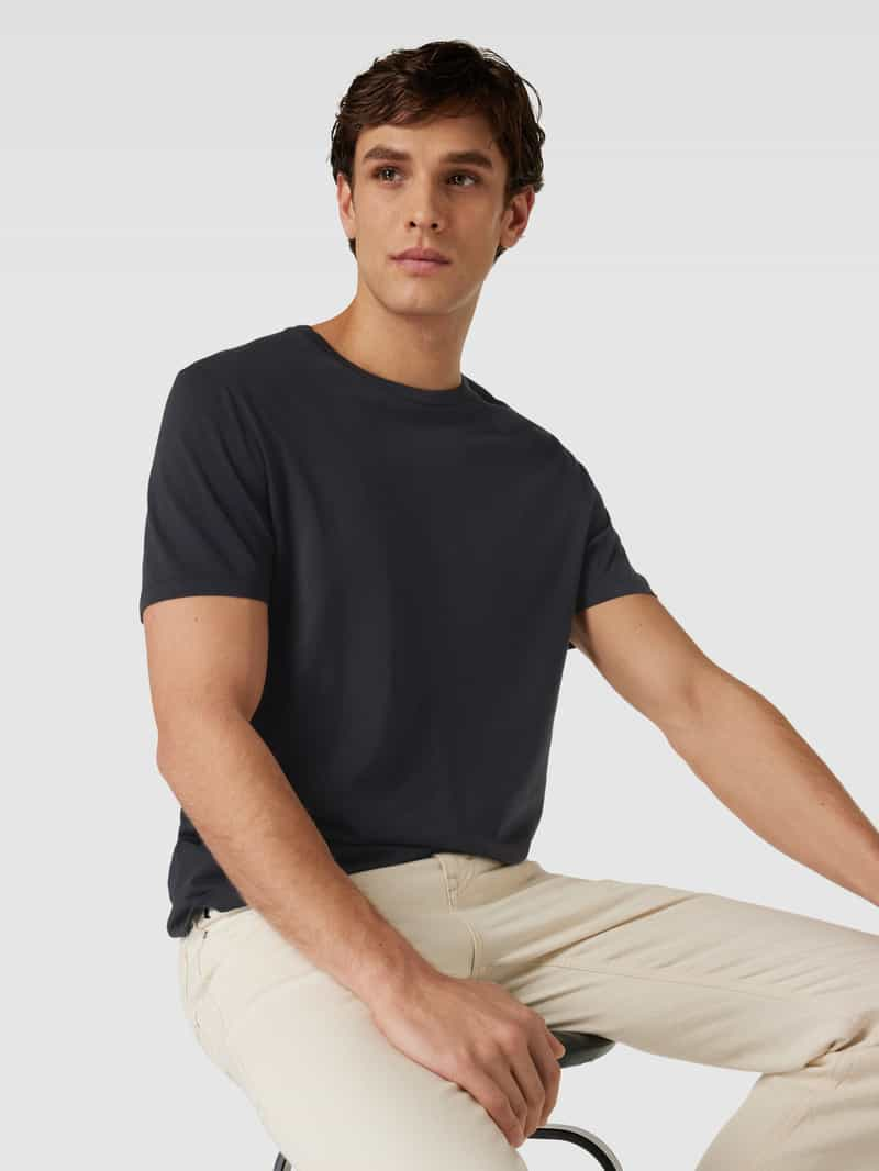 camel active T-shirt met logostitching