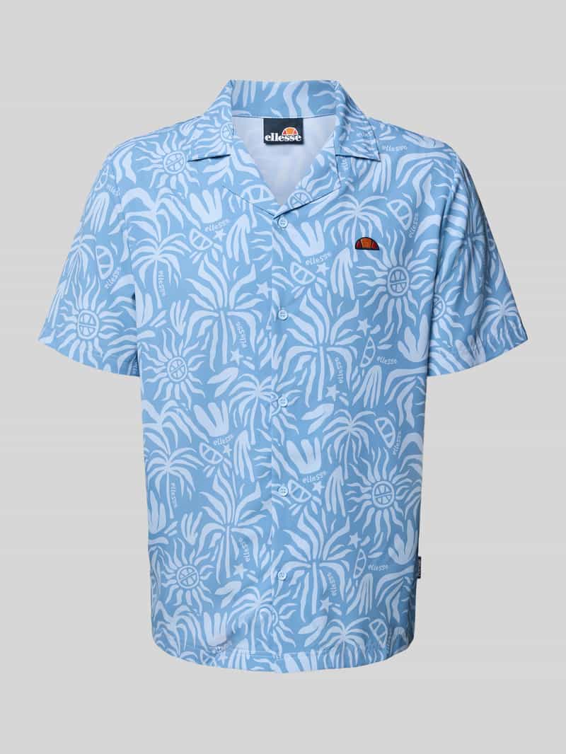 Ellesse Regular fit vrijetijdsoverhemd met logobadge model 'SUNNAMI'