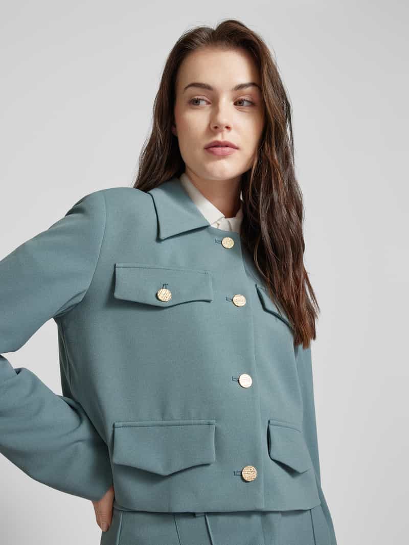 Be Pure Dutch Blazer met platte kraag